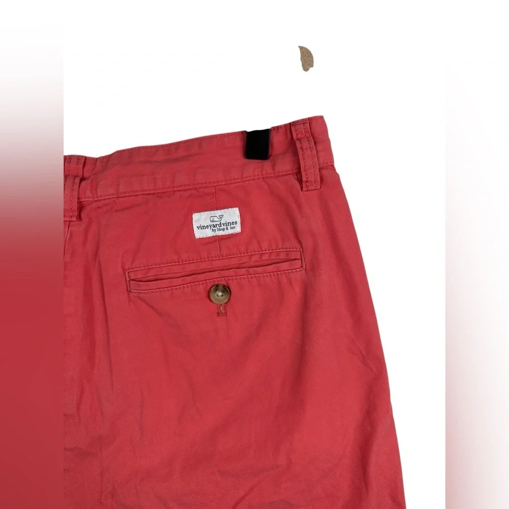 Vineyard Vines Men’s Breaker Shorts Pink Size 30 Cotton Chino Casual‎ Preppy
